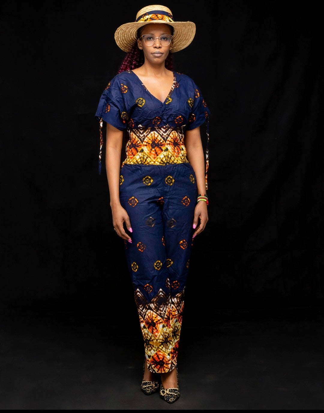 African Print Jumpsuit